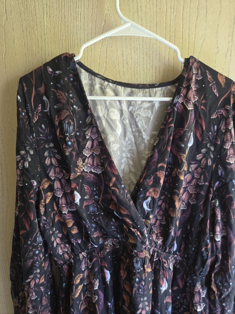 Disturbia Foxglove Mini Wrap Dress - Picture 11 of 13